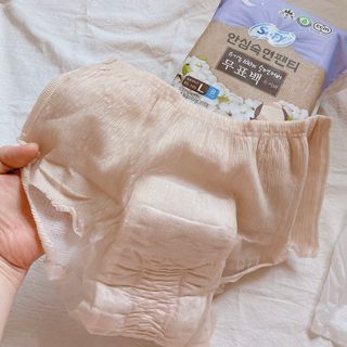 LG유니참 쏘피SOFY [SOFY] 안심숙면팬티/무표백속커버 — 5점을 준 리뷰어가 2021년 5월 올린 사용 사진