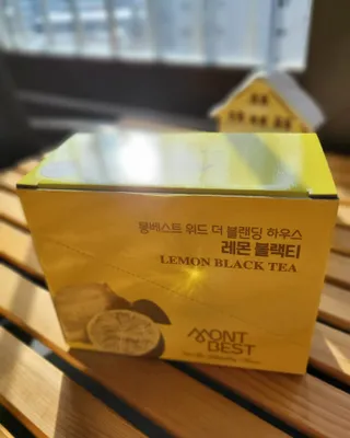 몽베스트 위드더 블랜딩 하우스 _레몬 블랙티 — 5점을 준 리뷰어가 2022년 12월 올린 사용 사진