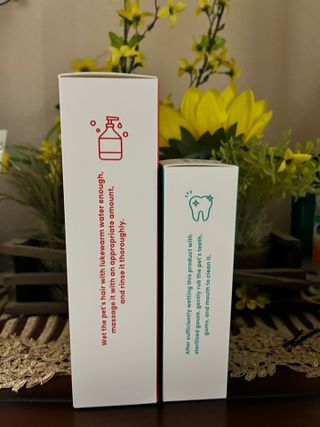 [댕모어 클리너 3종] 아이클리너 / 이어클리너 / 덴탈클리너 3종 세트 (120ml) — 4점을 준 리뷰어가 2023년 10월 올린 사용 사진