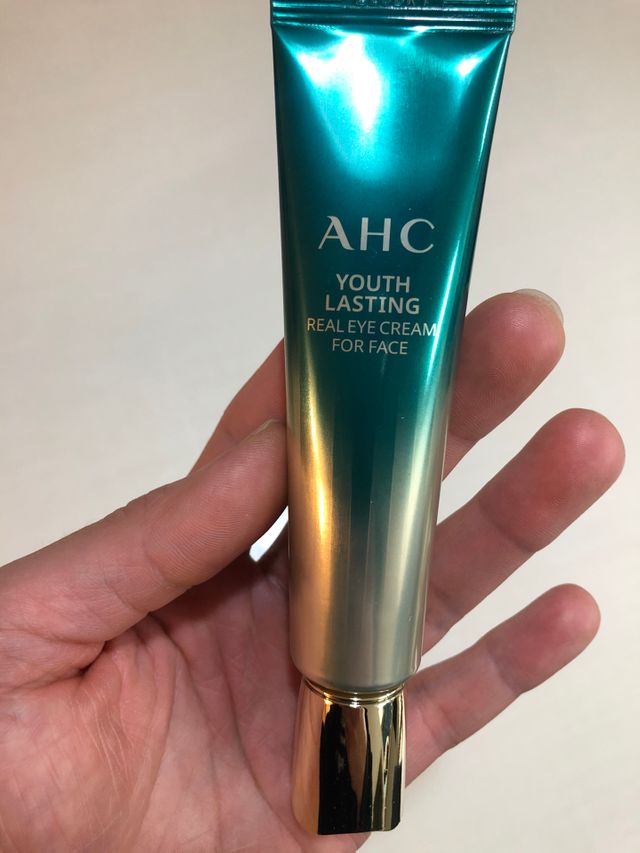 [NEW 탄력유턴 아이크림] AHC 유스 래스팅 리얼 아이크림 포 페이스 리뷰 사진