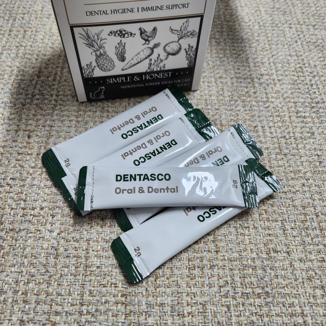 [벳크로스] 덴타스코 고양이 1종 (구강&덴탈) / 2g x 30 리뷰 사진
