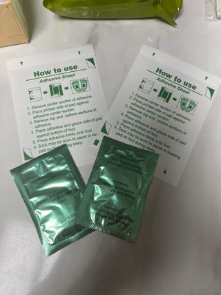[레제르] 아로마 수액패치 발패치 30매입 -라벤더향/유칼립투스향/대나무향 — 5점을 준 리뷰어가 2022년 10월 올린 사용 사진
