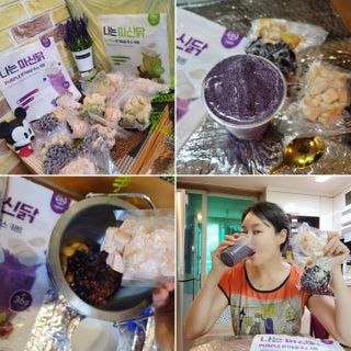 수플먼트 나는 마신닭!! 닭가슴살 주스키트, 먹기 힘들었던 닭가슴살 이제는 마시자 — 5점을 준 리뷰어가 2023년 7월 올린 사용 사진