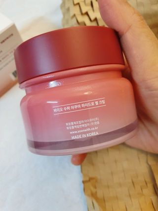 SOONWITH 바이오 수퍼 아쿠아 하이드로 젤 크림 — 5점을 준 리뷰어가 2021년 3월 올린 사용 사진
