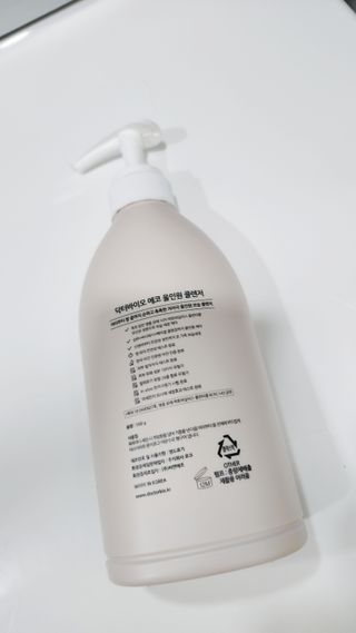 닥터바이오 에코 올인원 클렌저 500g — 5점을 준 리뷰어가 2023년 11월 올린 사용 사진