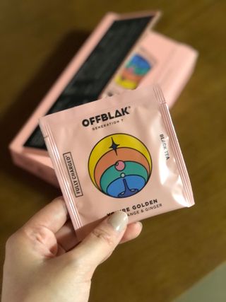 [오프블랙] 아침을 상큼하게 시작하는 에너지티! 유아골든 블렌딩홍차 12T — 4.5점을 준 리뷰어가 2021년 12월 올린 사용 사진