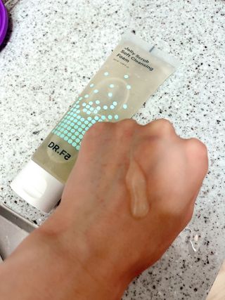 닥터에프파이브 젤리스크럽 소프트 클렌징폼 120ml — 5점을 준 리뷰어가 2022년 5월 올린 사용 사진