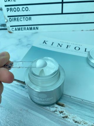 CRE8SKIN(크리에이트스킨) 화사한크림 — 5점을 준 리뷰어가 2022년 3월 올린 사용 사진