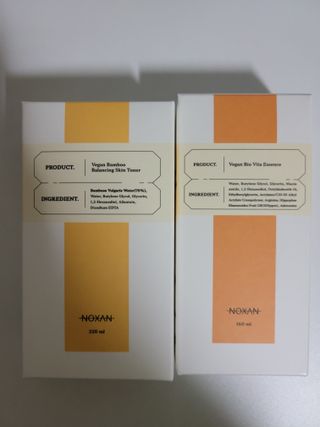 [녹산] 비건 대나무 밸런싱 수분 토너 + 비건 바이오 비타 에센스 — 5점을 준 리뷰어가 2022년 10월 올린 사용 사진