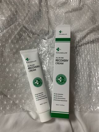 닥터마시멜로 셀멜로 올인원 리커버리 크림 — 5점을 준 리뷰어가 2021년 5월 올린 사용 사진