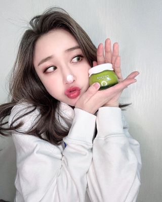 [후르디아] 민감피부 수분크림 비건 아보카도 크림 — 5점을 준 리뷰어가 2021년 2월 올린 사용 사진