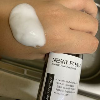 NESAY 네세이 크림 폼클렌져 포맨 150mL 남자폼클렌져 — 5점을 준 리뷰어가 2021년 3월 올린 사용 사진