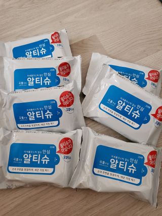 [엠메이데이] 안심 알티슈 20매 x 7 — 5점을 준 리뷰어가 2022년 3월 올린 사용 사진