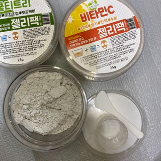 투비어레이디 젤리팩 25g /6종 중 랜덤3종 발송/ 도구가 필요없는 피부관리끝판왕 모델링팩 — 4점을 준 리뷰어가 2021년 5월 올린 사용 사진