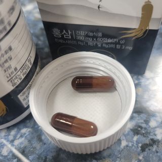 프리마인 홍삼의 강력한 에너지, 이제는 흡수율을 높인 최첨단 캡슐로 간편하게 초고속 충전하세요. — 5점을 준 리뷰어가 2022년 6월 올린 사용 사진