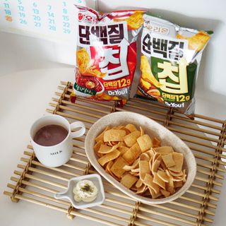맛있게 채우는 단백질 12g, 닥터유 단백질칩 — 5점을 준 리뷰어가 2023년 12월 올린 사용 사진