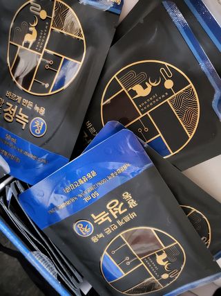 광동생활건강 [광동] 바르게 만든 녹용, 광동정녹청 30포. — 5점을 준 리뷰어가 2022년 1월 올린 사용 사진