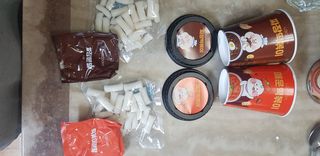 유비쿡 컵떡볶이 매운컵떡볶이2개/ 짜장컵떡볶이 2개  총 4개세트 — 4점을 준 리뷰어가 2021년 6월 올린 사용 사진