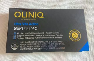 올리닉 울트라비타액션 — 5점을 준 리뷰어가 2021년 10월 올린 사용 사진