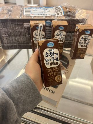 [구매평]덴마크 소화가 잘되는 우유로 만든 초코, 190ml, 24개 — 5점을 준 리뷰어가 2025년 2월 올린 사용 사진