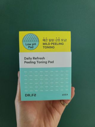 닥터에프파이브 데일리 리프레쉬 필링 토닝 패드 60매 — 5점을 준 리뷰어가 2022년 7월 올린 사용 사진
