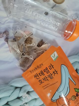 FREE [푸딜라이트] 씬데렐라 호박팥차 하루 한 잔으로 가볍게, 구수한 풍미 가득 호박차 — 5점을 준 리뷰어가 2023년 10월 올린 사용 사진