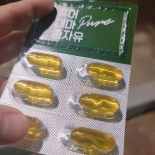 먹어도좋아 퓨어대마종자유 — 5점을 준 리뷰어가 2021년 11월 올린 사용 사진