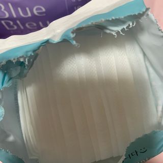 블루블루 유기농 순면 커버 생리대 — 5점을 준 리뷰어가 2021년 1월 올린 사용 사진