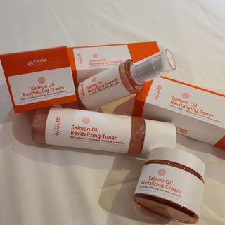 아이앤립 / EYENLIP 아이앤립 연어오일 리바이탈라이징 토너+앰플+크림 3종 세트 — 5점을 준 리뷰어가 2021년 7월 올린 사용 사진