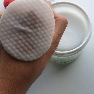 키노닉스 양배추 카밍 진정 토너패드 — 4점을 준 리뷰어가 2021년 7월 올린 사용 사진