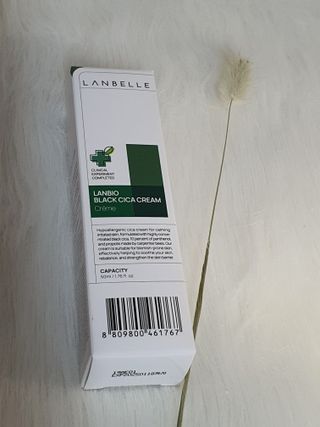 랑벨 랑바이오 블랙 시카 크림 50ml(블랙비 프로폴리스, 시카 4종, 판테놀 10 함유) — 5점을 준 리뷰어가 2022년 5월 올린 사용 사진