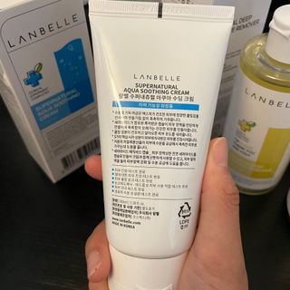 랑벨 수퍼내츄럴 아쿠아 수딩 크림 100ml — 5점을 준 리뷰어가 2022년 6월 올린 사용 사진