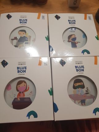 [블루 본 아이노우] 유아용 컬러마스크 40 PCS SET 2중 택 1 — 5점을 준 리뷰어가 2021년 4월 올린 사용 사진