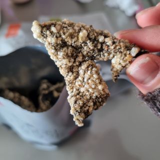 오봉산꽃부각 [만나식품] 오봉산 꽃부각 3가지 맛(오리지널, 새우맛, 매운고추맛) — 4.5점을 준 리뷰어가 2022년 12월 올린 사용 사진