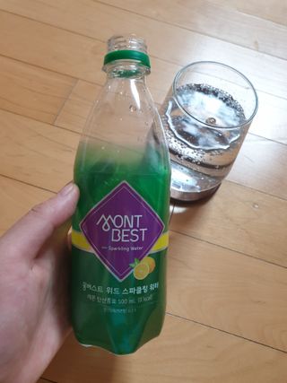 몽베스트 Montbest with Sparkling water Lemon OR Lime 20병(랜덤) — 5점을 준 리뷰어가 2022년 5월 올린 사용 사진