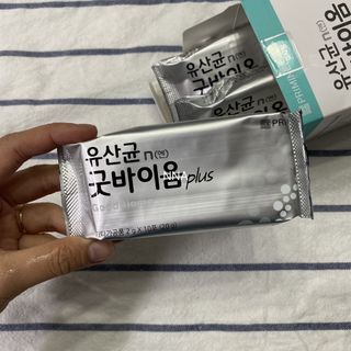프리마인 유산균 국가지정연구소 선정, 살아있는 생유산균 200억 마리의 힘. 유산균n굿바이옴플러스 — 5점을 준 리뷰어가 2021년 10월 올린 사용 사진
