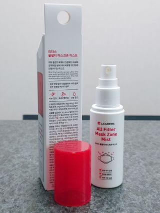 리더스코스메틱 리더스 올필터 마스크존 미스트 — 5점을 준 리뷰어가 2021년 1월 올린 사용 사진
