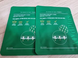 마이디플러스 트러블 릴리프 케어 마이크로 패치 1박스 2매 — 5점을 준 리뷰어가 2021년 11월 올린 사용 사진