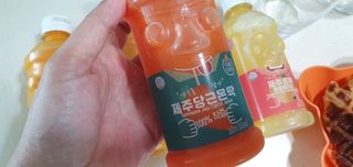 탐라원 제주의 맛, 몬딱주스 4종세트 - 한라봉몬딱주스, 천혜향몬딱주스, 청귤에이드, 당근몬딱주스 — 5점을 준 리뷰어가 2021년 8월 올린 사용 사진