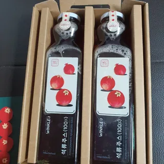 [바이윙클] 페르시아 유기농 석류 착즙주스 750ml 2병 + 선물박스 세트 — 5점을 준 리뷰어가 2022년 3월 올린 사용 사진