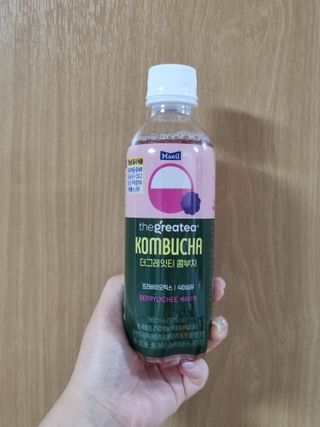 더그레잇티 콤부차 300ml *12개입 (오리지널 6개+베리리치 6개) — 5점을 준 리뷰어가 2022년 7월 올린 사용 사진