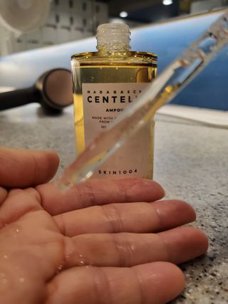 [스킨1004] 마다가스카르 센텔라 앰플 100ml — 5점을 준 리뷰어가 2024년 6월 올린 사용 사진