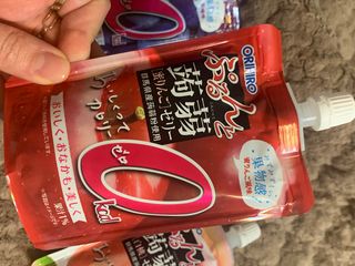 ORIHIRO 오리히로 곤약젤리 제로칼로리 130g 4종 4팩(맛별로 1팩씩) — 3점을 준 리뷰어가 2023년 3월 올린 사용 사진