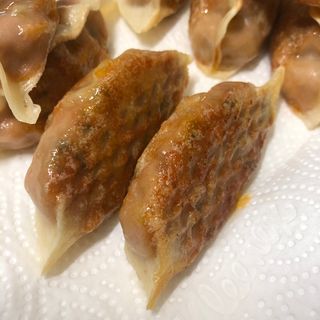 삼양냉동 [삼양] 얇은피불닭왕교자+얇은피까르보불닭왕교자 총4팩 — 5점을 준 리뷰어가 2021년 2월 올린 사용 사진