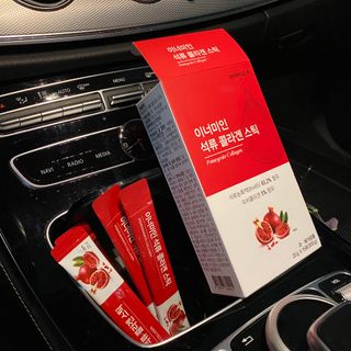 이너미인 석류 콜라겐 스틱 — 5점을 준 리뷰어가 2021년 1월 올린 사용 사진