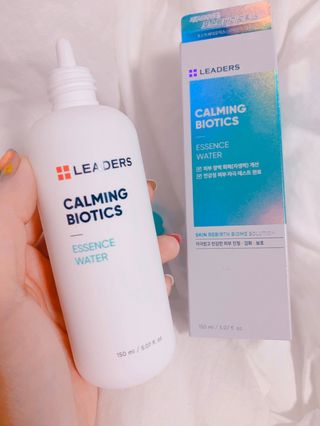 리더스코스메틱 리더스 카밍 바이오틱스 에센스 워터 — 5점을 준 리뷰어가 2021년 12월 올린 사용 사진
