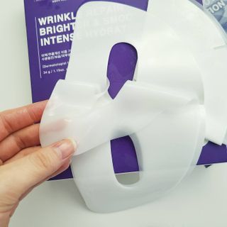 101스킨 영앤리치 하이드로겔 마스크팩 — 5점을 준 리뷰어가 2021년 3월 올린 사용 사진