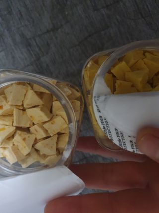 페페로니 진짜 프리바이오틱스 치즈+치즈고구마 180g+180g — 5점을 준 리뷰어가 2021년 7월 올린 사용 사진