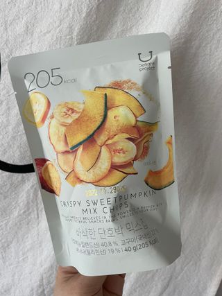 딜라이트 프로젝트 원물칩 2종 6ea(비트 믹스칩, 단호박 믹스칩) — 5점을 준 리뷰어가 2022년 4월 올린 사용 사진