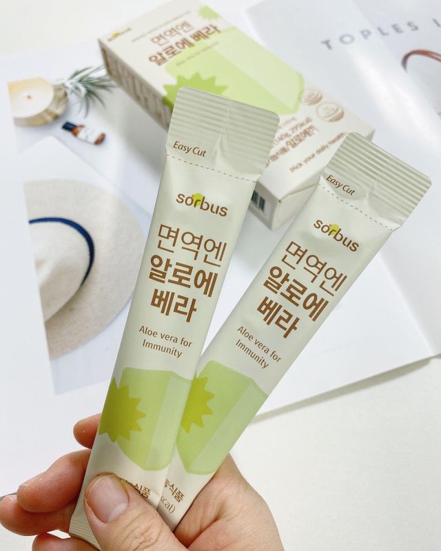 소버스 면역엔 알로에 베라 리뷰 사진